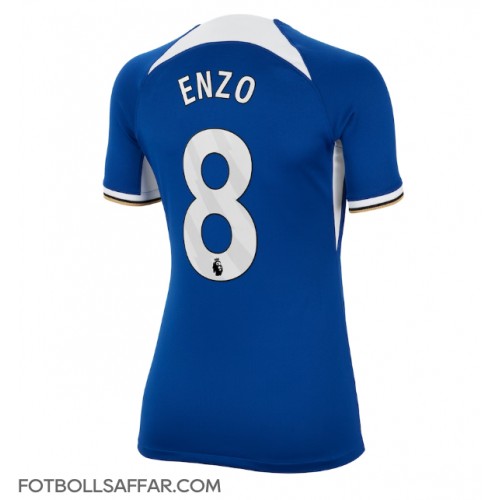 Chelsea Enzo Fernandez #8 Hemmatröja Dam 2023-24 Kortärmad